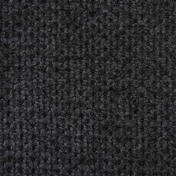 Canapé d'angle gauche 5 places André - tissu texturé - Crown moutarde