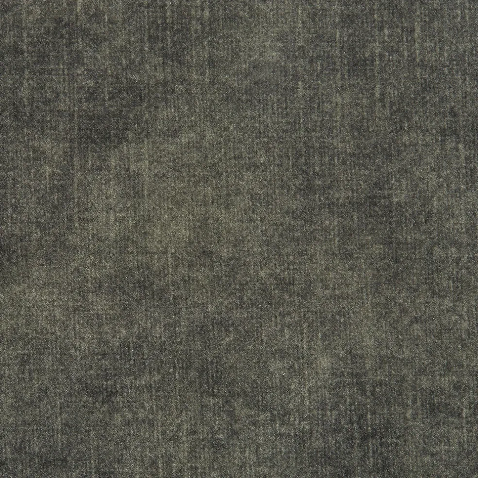 Canapé fixe 3 places Axel - Velours Vintage - Adore Anthracite