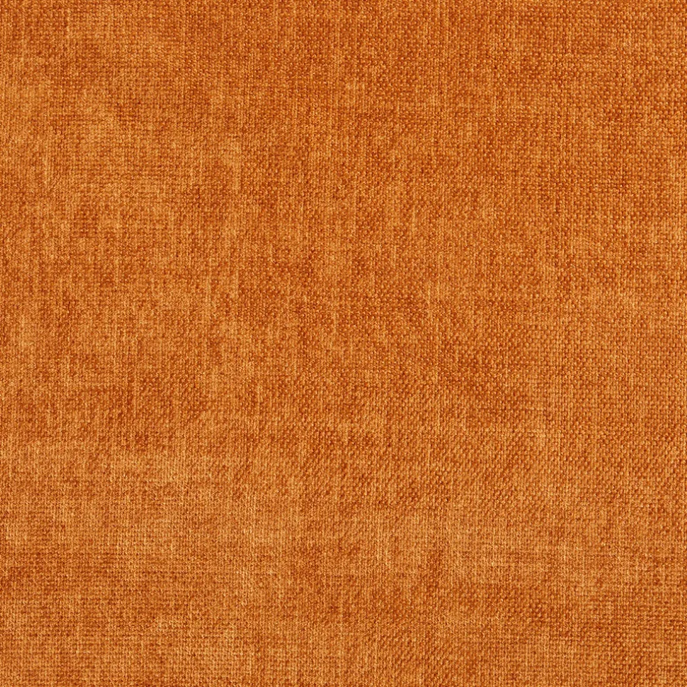 Canapé fixe 3 places AXEL - Velours Texturé - Dany Ocre