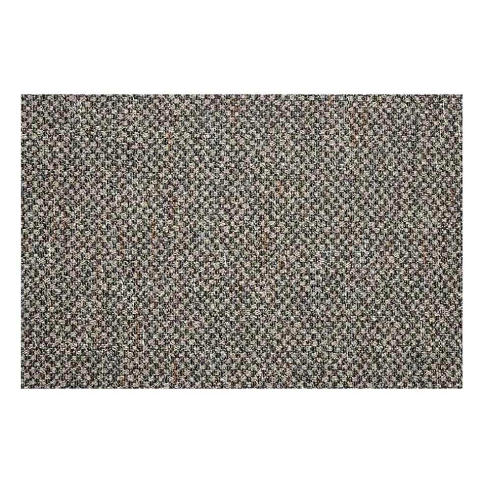 Canapé fixe 4 places en tissu bellagio gris - Posada