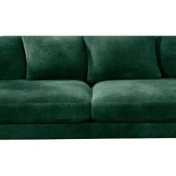Canapé fixe 4 places Marius - Effet Velours - Seven Turtle