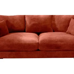 Canapé fixe 4 places Marius - Effet Velours - Seven Turtle