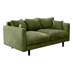 Canapé fixe 4 places Marius - Effet Velours - Seven Turtle