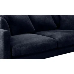 Canapé fixe 4 places Marius - Effet Velours - Seven Turtle