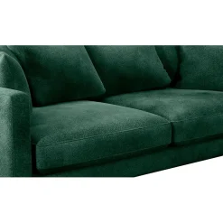 Canapé fixe 4 places Marius - Effet Velours - Seven Turtle