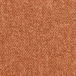 Canapé modulable 3 places terracotta avec pouf - Andrea