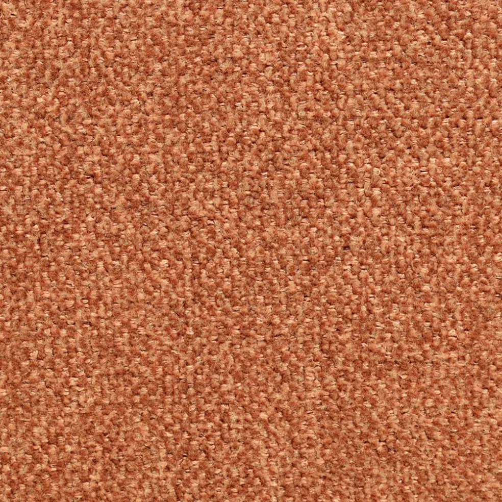 Canapé modulable 3 places terracotta avec pouf - Andrea