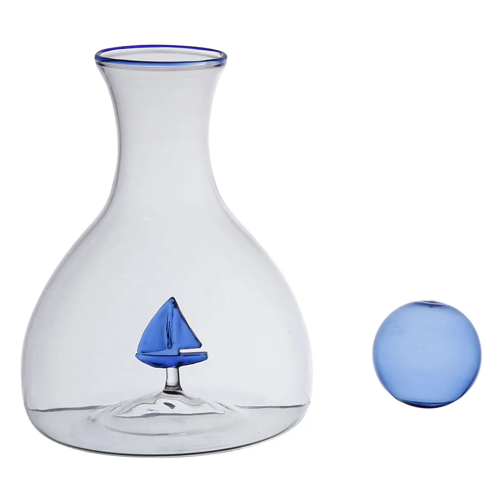 Carafe voilier bleu 1.5l - Océan