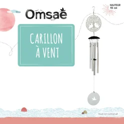 Carillon à vent arbre de vie 46 cm