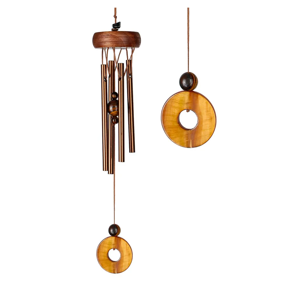 Carillon à vent œil de tigre h29cm