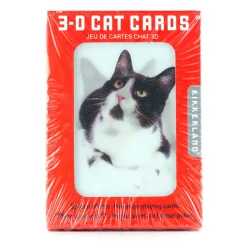 Cartes à jouer chats 3d