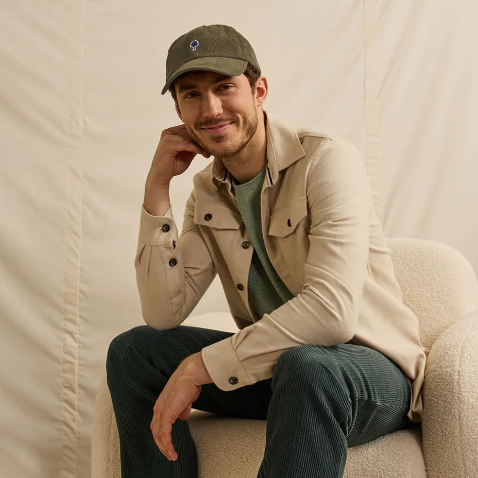 Casquette kaki taille unique