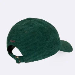 Casquette vegan vert taille unique