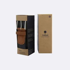 Ceinture tressée gris taille unique