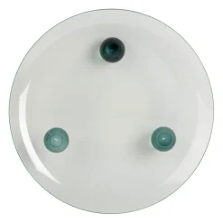 Centre de table en verre émeraude d30cm - Funky