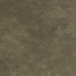 Chaise avec accoudoirs en tissu effet daim kaki - Aston