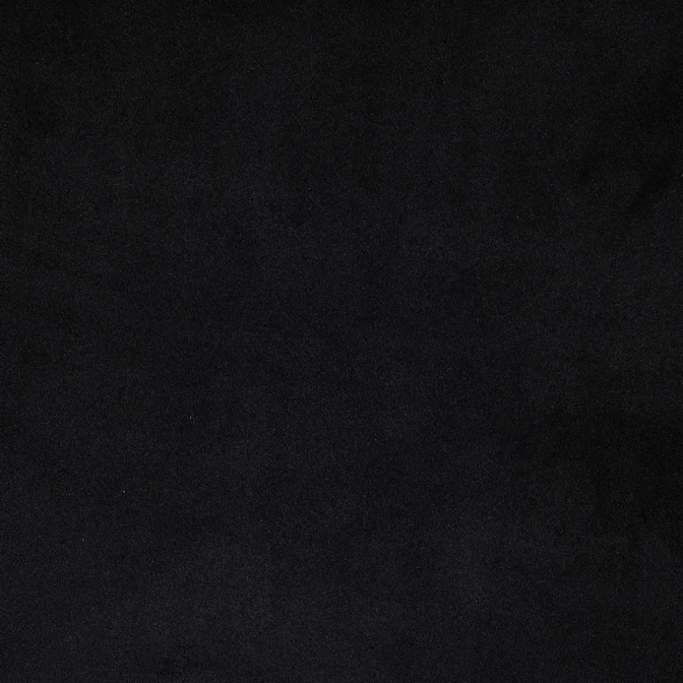 Chaise de bar en velours côtelé noir h67cm - Ben