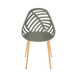 Chaise de jardin en plastique vert - Alameda