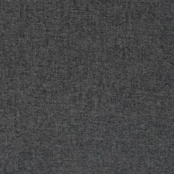 Chaise de salle à manger en tissu gris foncé - Ben