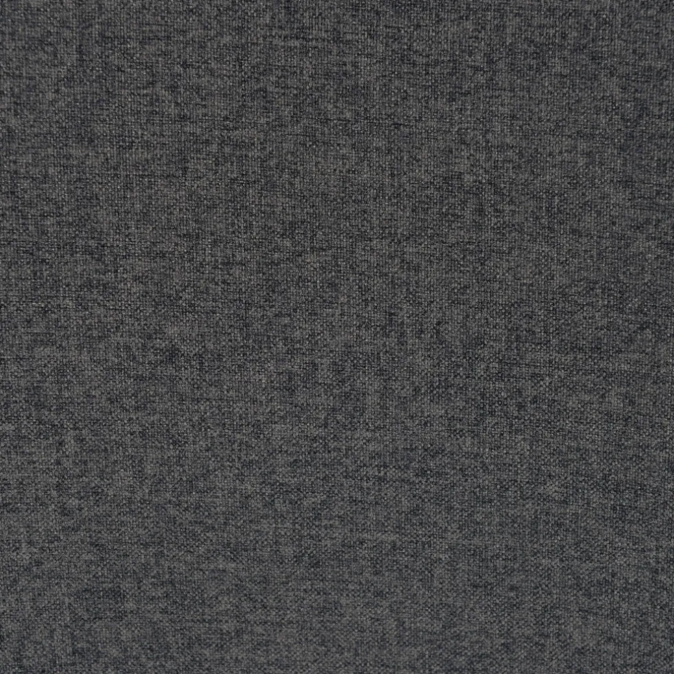 Chaise de salle à manger en tissu gris foncé - Ben