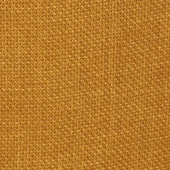 Chaise de salle à manger en tissu ocre - Ben