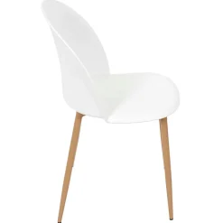 Chaise salle à manger scandinave blanc - Bergen