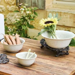 Chauffe plat en fonte brun