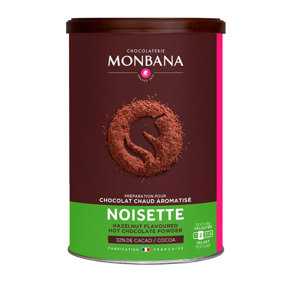 Chocolat en poudre arôme noisette 250g