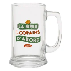 Chope vert et rouge 40cl - Copains D'Abord
