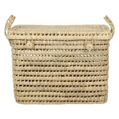 Coffre en feuille de palmier naturel - Beezz