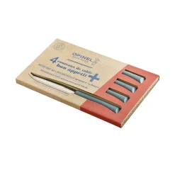 Coffret 4 couteaux de table anthracite - Opinel