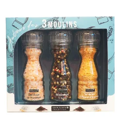 Coffret 3 moulins modulables - collection hiver