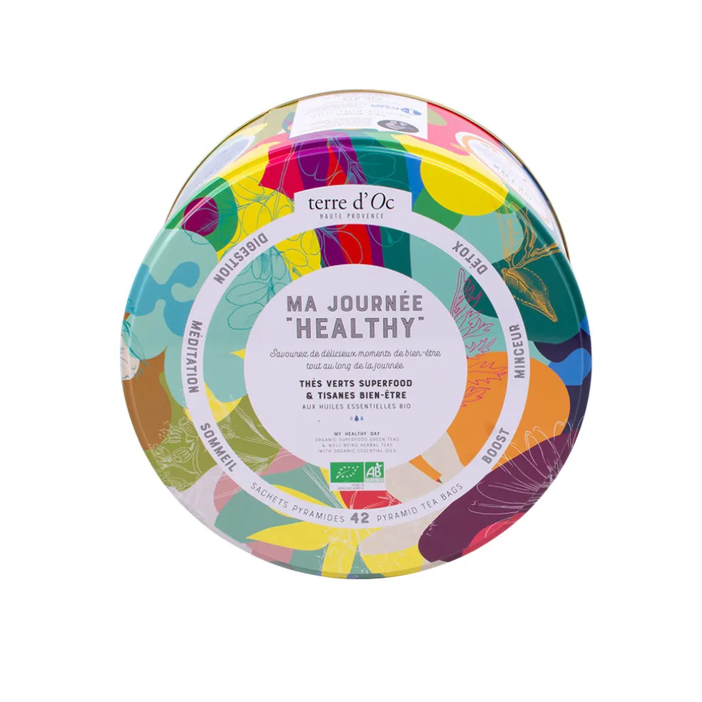 Coffret 42 mousselines "ma journée healthy"