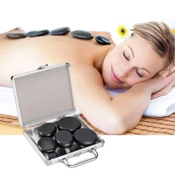 Coffret 8 pierres chaudes