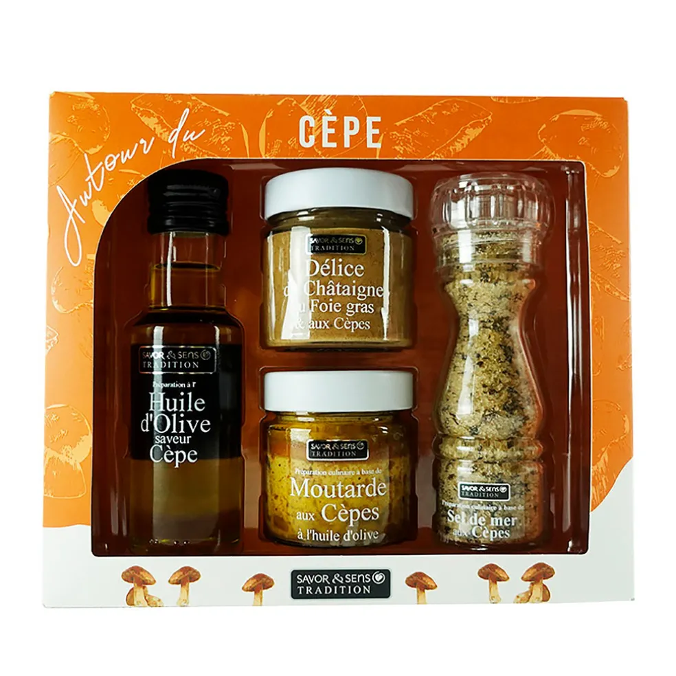 Coffret autour du cèpe