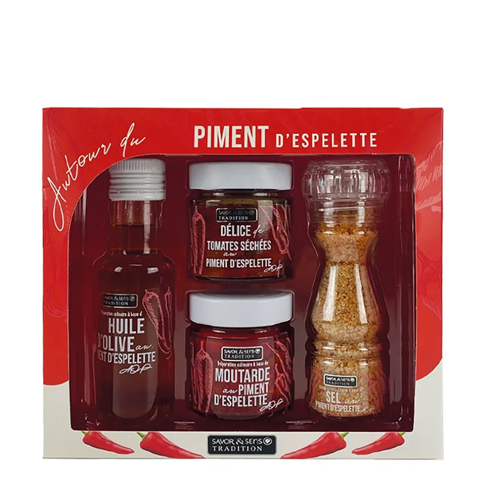 Coffret autour du piment d'Espelette