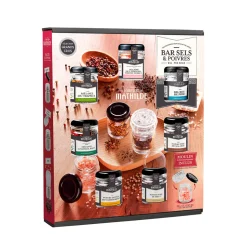 Coffret bar sel et poivre du monde