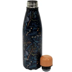 Coffret bouteille isotherme fleurie 50cl