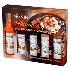 Coffret chocolat chaud 5 mignonettes 5x5cl