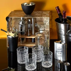 Coffret cocktail 4 pièces noir