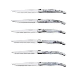 Coffret de 6 couteaux en acier inoxydable - Laguiole