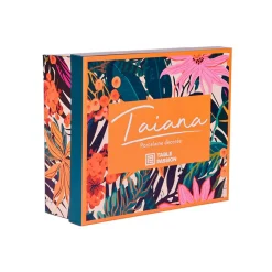 Coffret de 4 mugs en porcelaine 31cl - Taiana