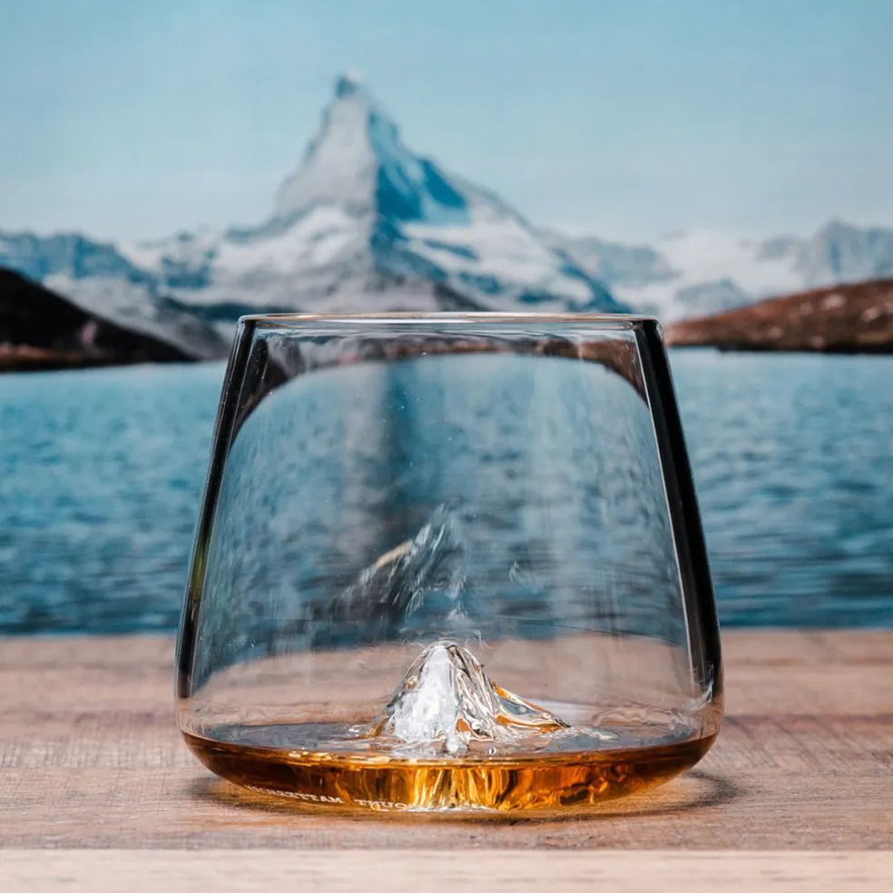 Coffret de 2 verres Grand Canyon et Mont Matterhorn - Topographic