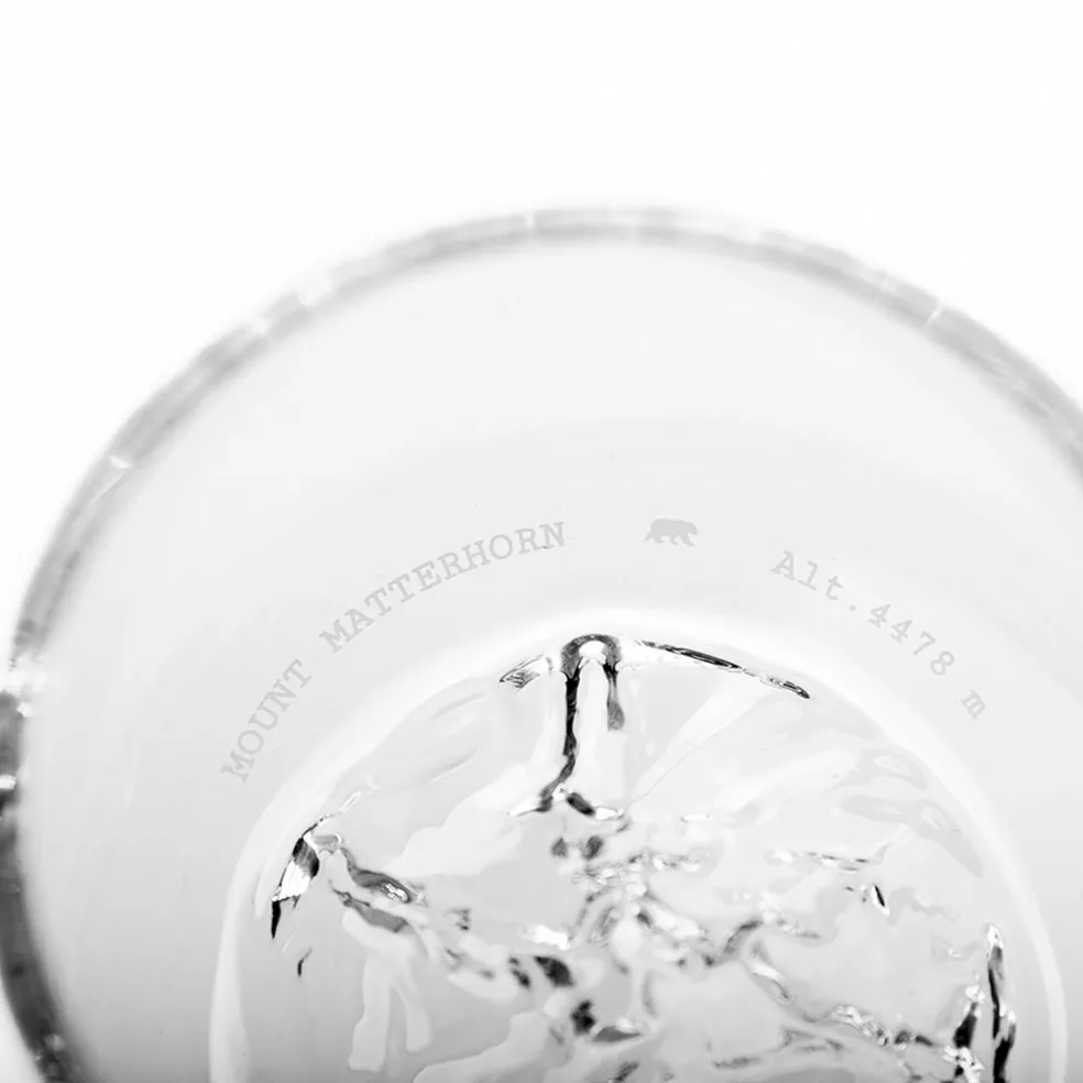 Coffret de 2 verres Grand Canyon et Mont Matterhorn - Topographic