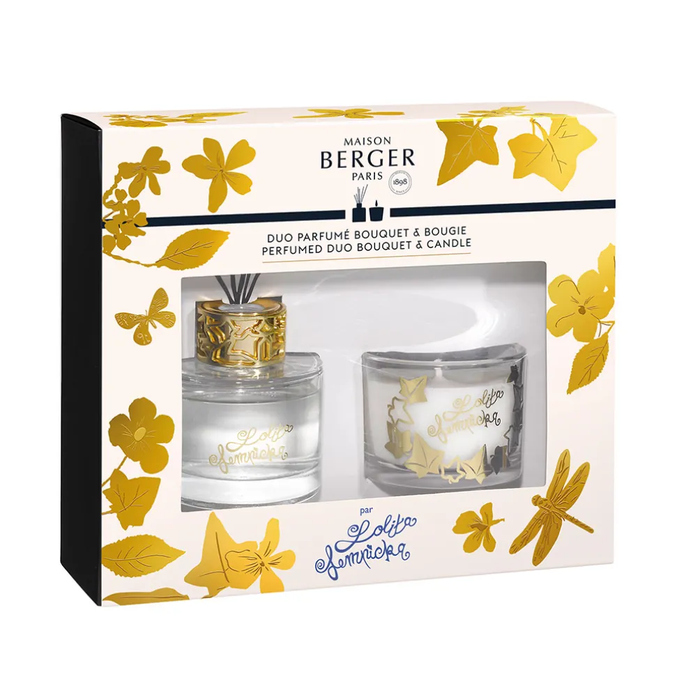 Coffret duo mini bouquet parfumé et bougie - Lolita Lempicka