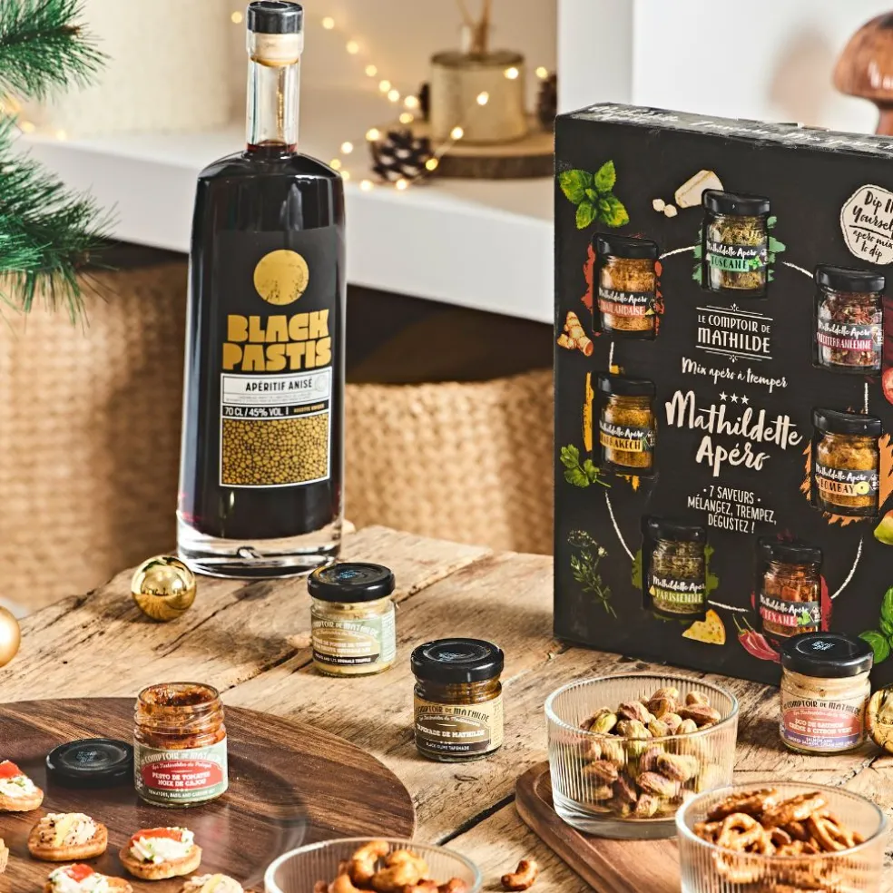 Coffret mathildette apéro 7 saveurs