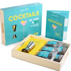 Coffret mixologie cocktails de thés bio