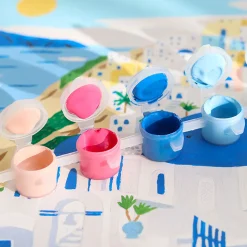 Coffret peinture au numéro Santorini