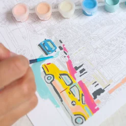 Coffret peinture au numéro Broadway and wes