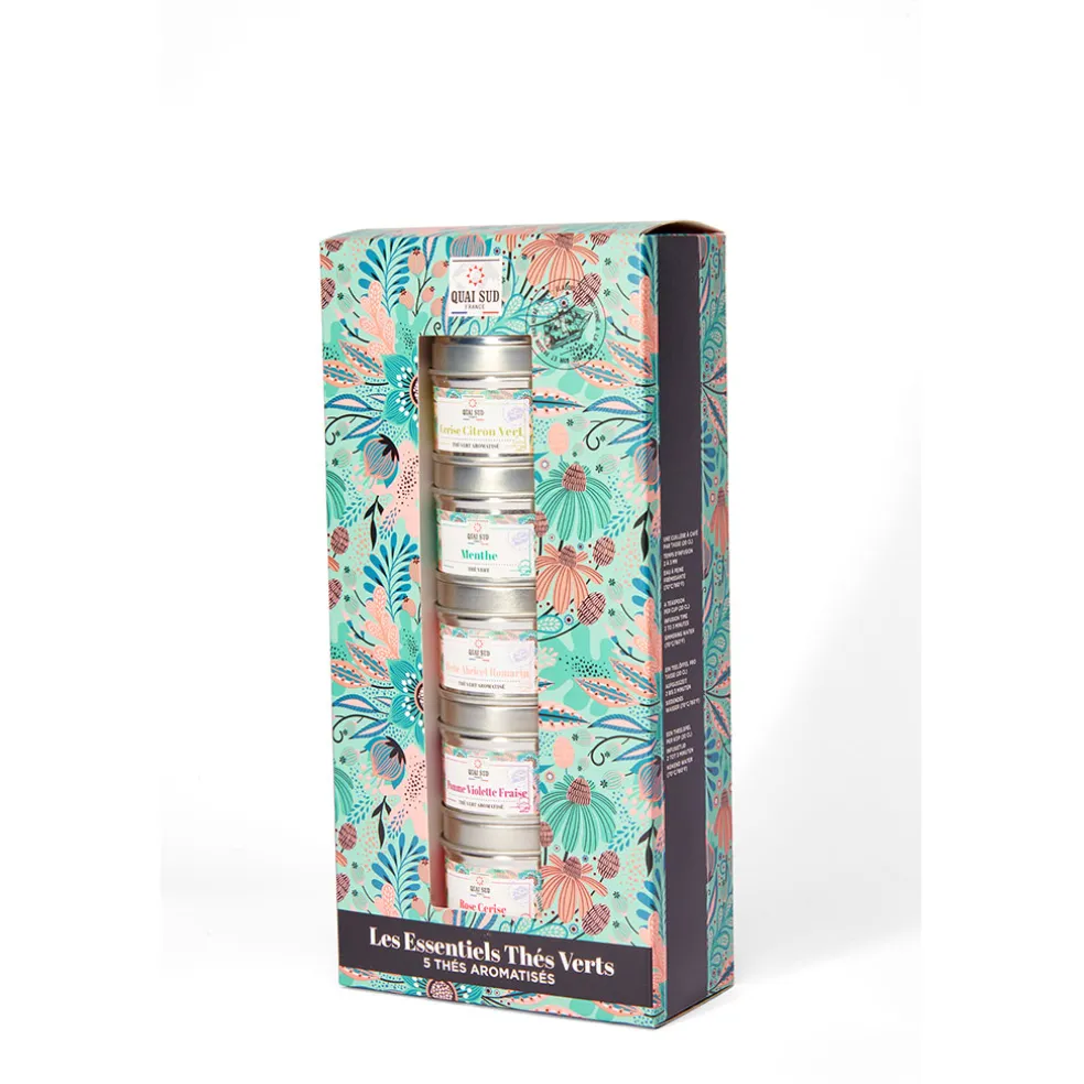 Coffret "les essentiels" the vert - 5 mini boîtes
